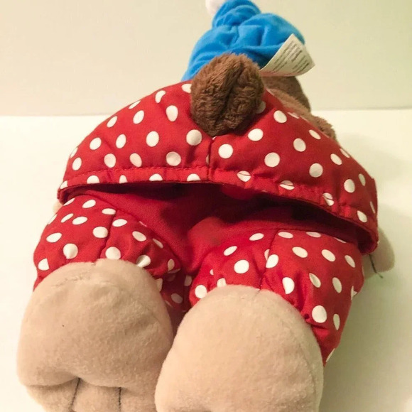 2010 Krea Rasmus Klump Plush Hand Puppet Danish Cartoon Character Stuffed Animal - Picture 12 of 15